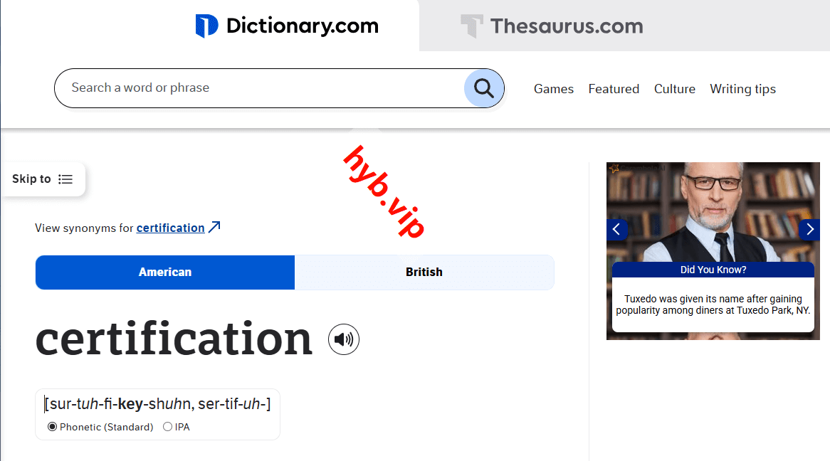 Dictionary
