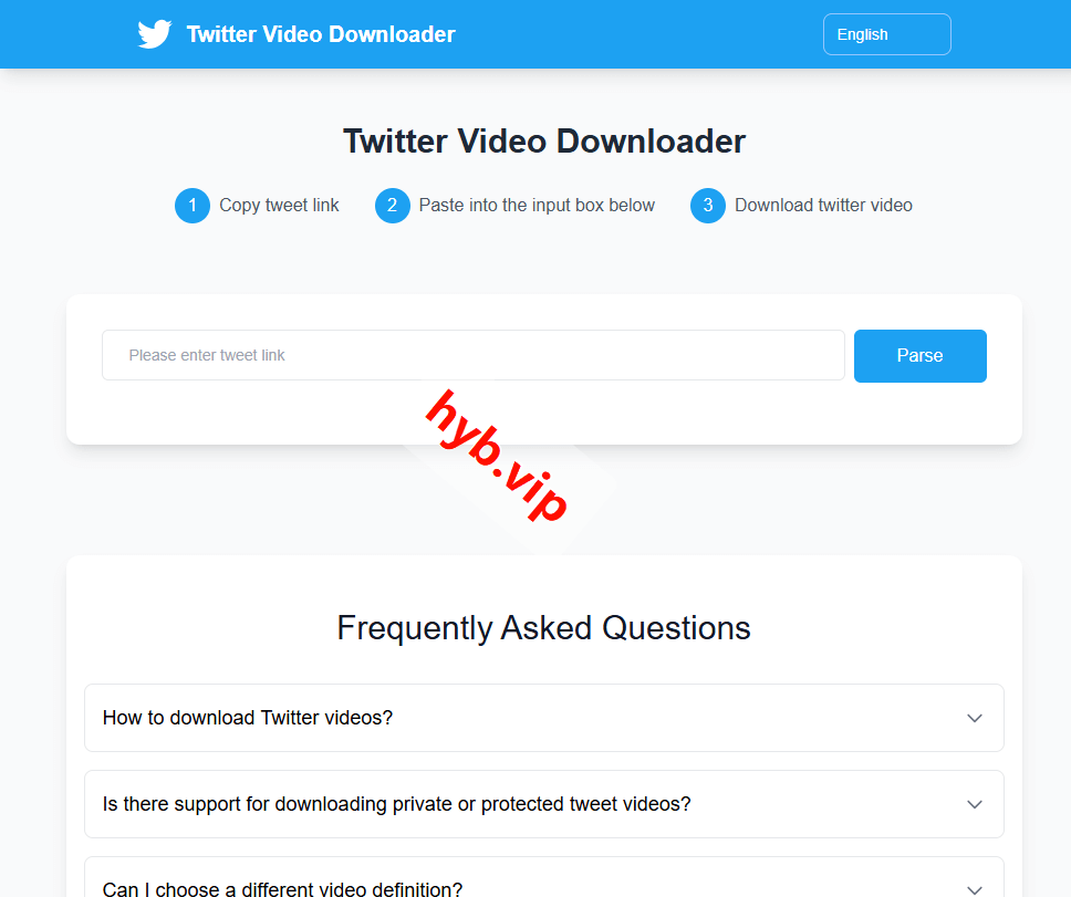 Twitter Video Downloader